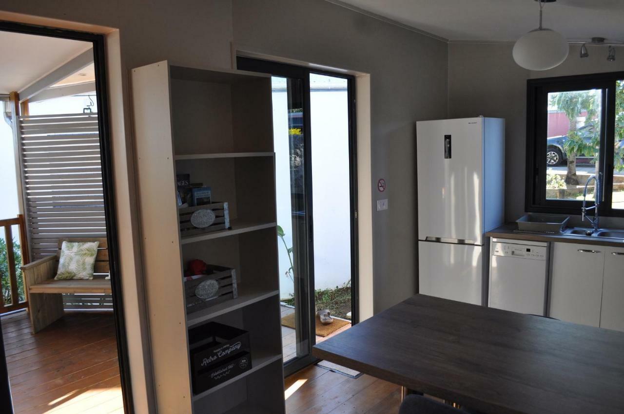 Ti Joli Caz En Bois Apartman Saint-Gilles-les Hauts Kültér fotó
